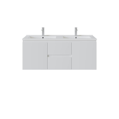 Bathroom Wall Hung Vanity 1190*455*480mm(Double Bow)