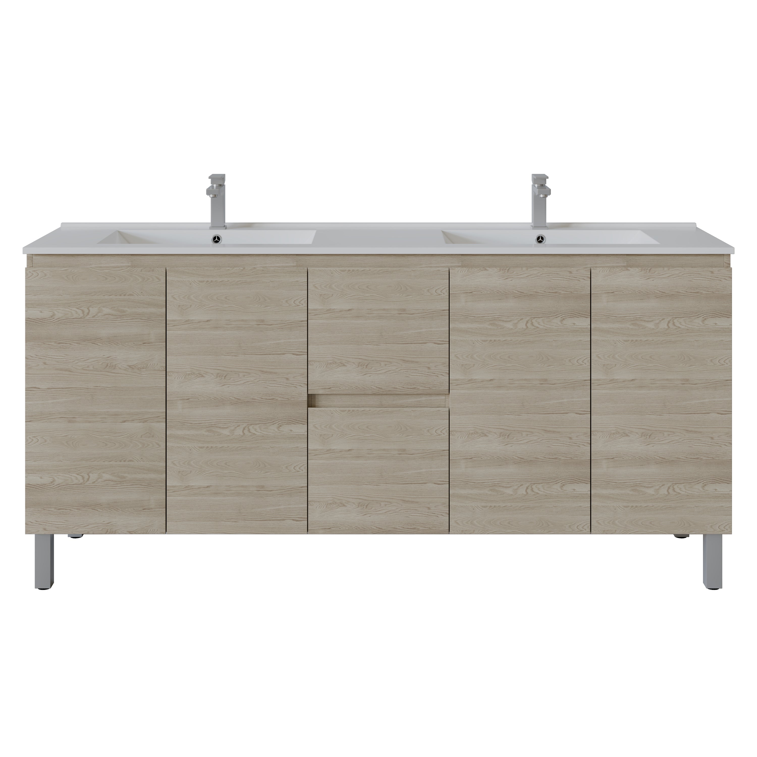 Bathroom Nordic Freestanding Vanity with Legs 1800*460*880mm