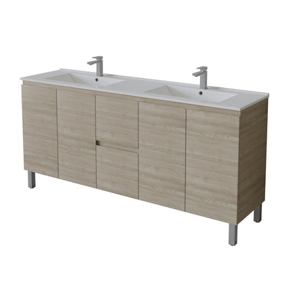 Bathroom Nordic Freestanding Vanity with Legs 1800*460*880mm