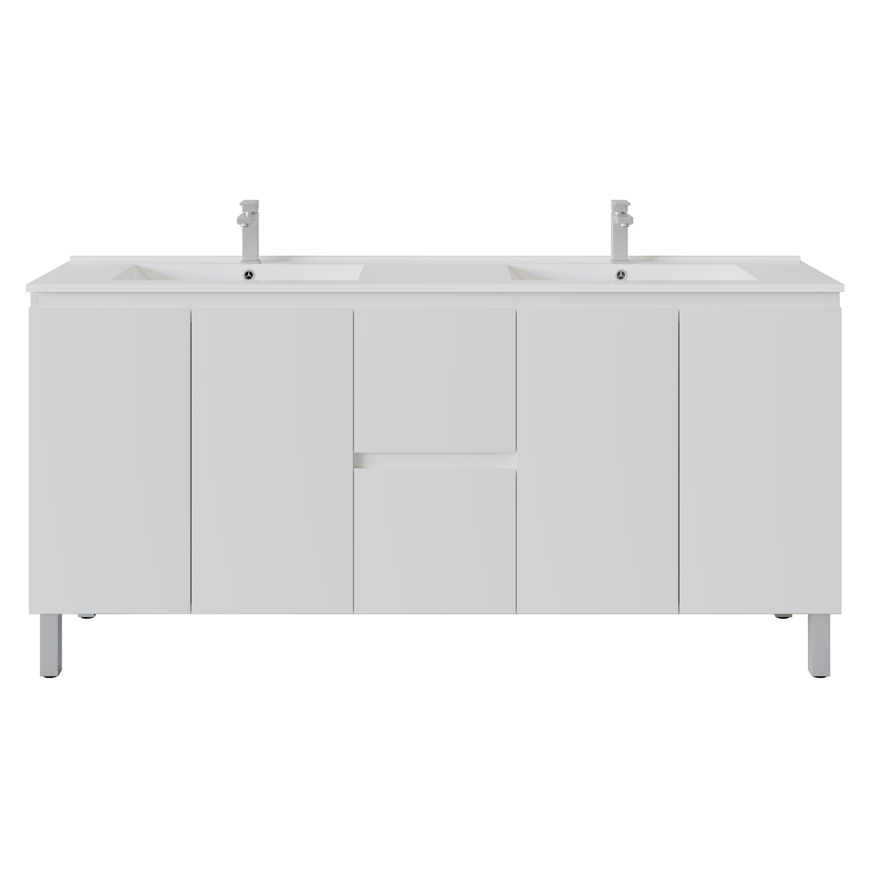 Bathroom Nordic Freestanding Vanity with Legs 1800*460*880mm