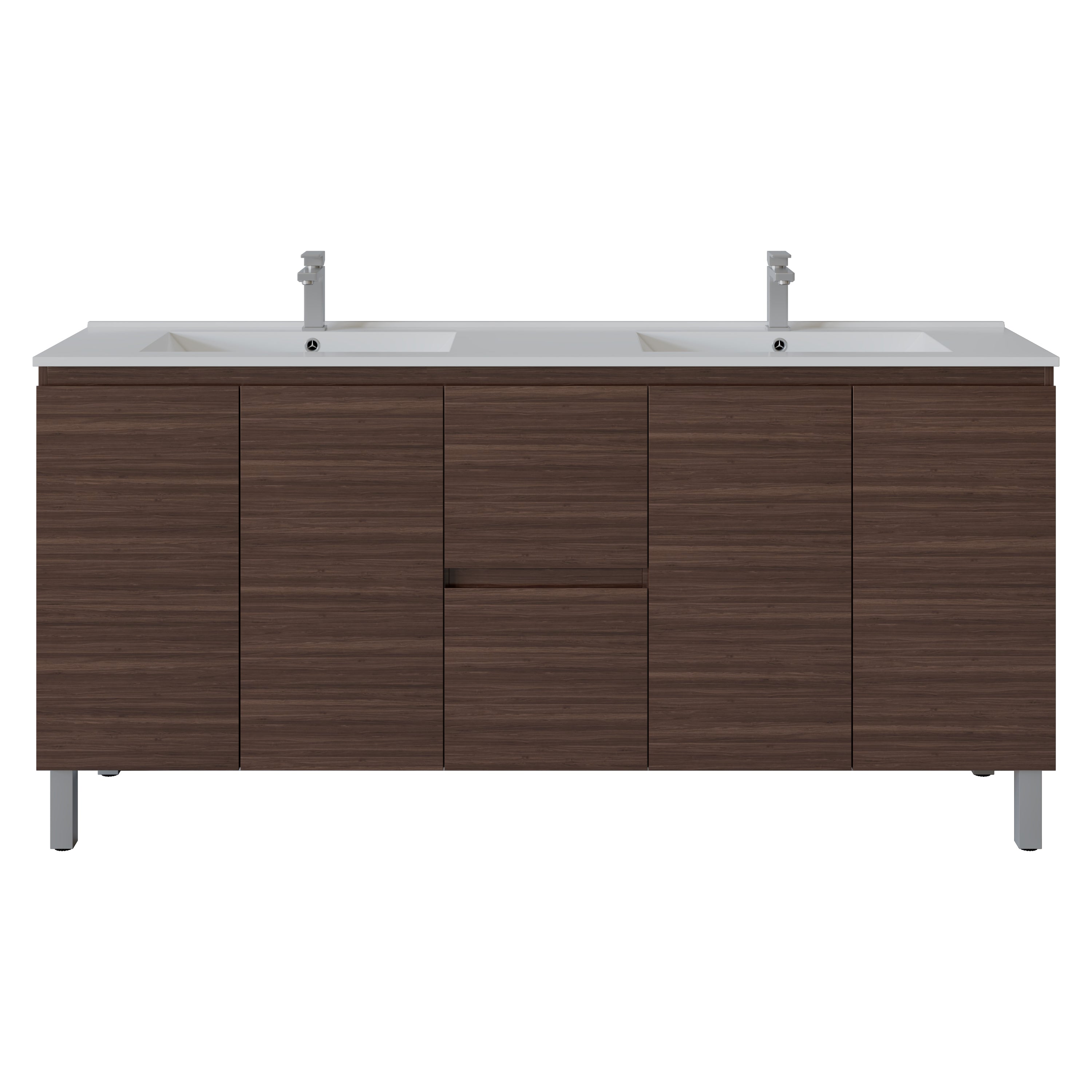 Bathroom Nordic Freestanding Vanity with Legs 1800*460*880mm