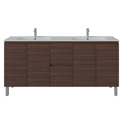 Bathroom Nordic Freestanding Vanity with Legs 1800*460*880mm