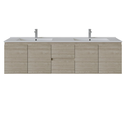 Bathroom Wall Hung Vanity 1790*455*480mm