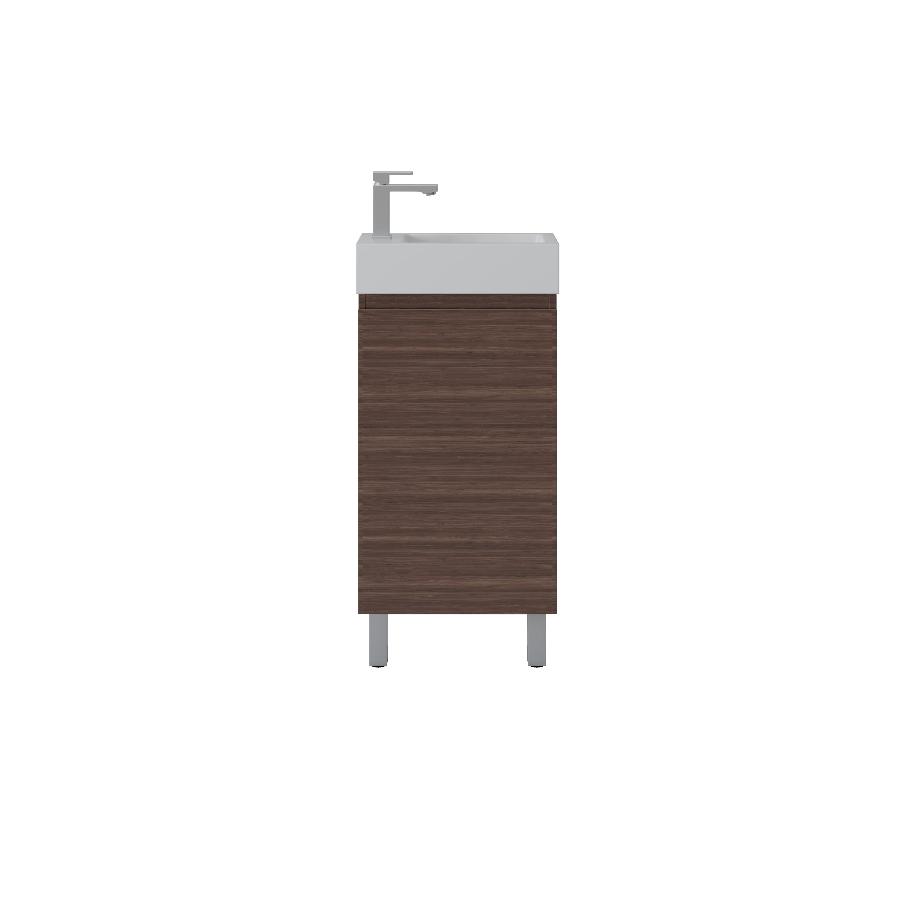 Slim Freestanding Vanity with Legs 440*245*860mm