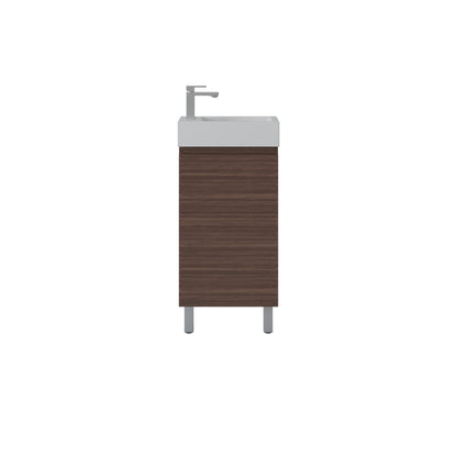 Slim Freestanding Vanity with Legs 440*245*860mm