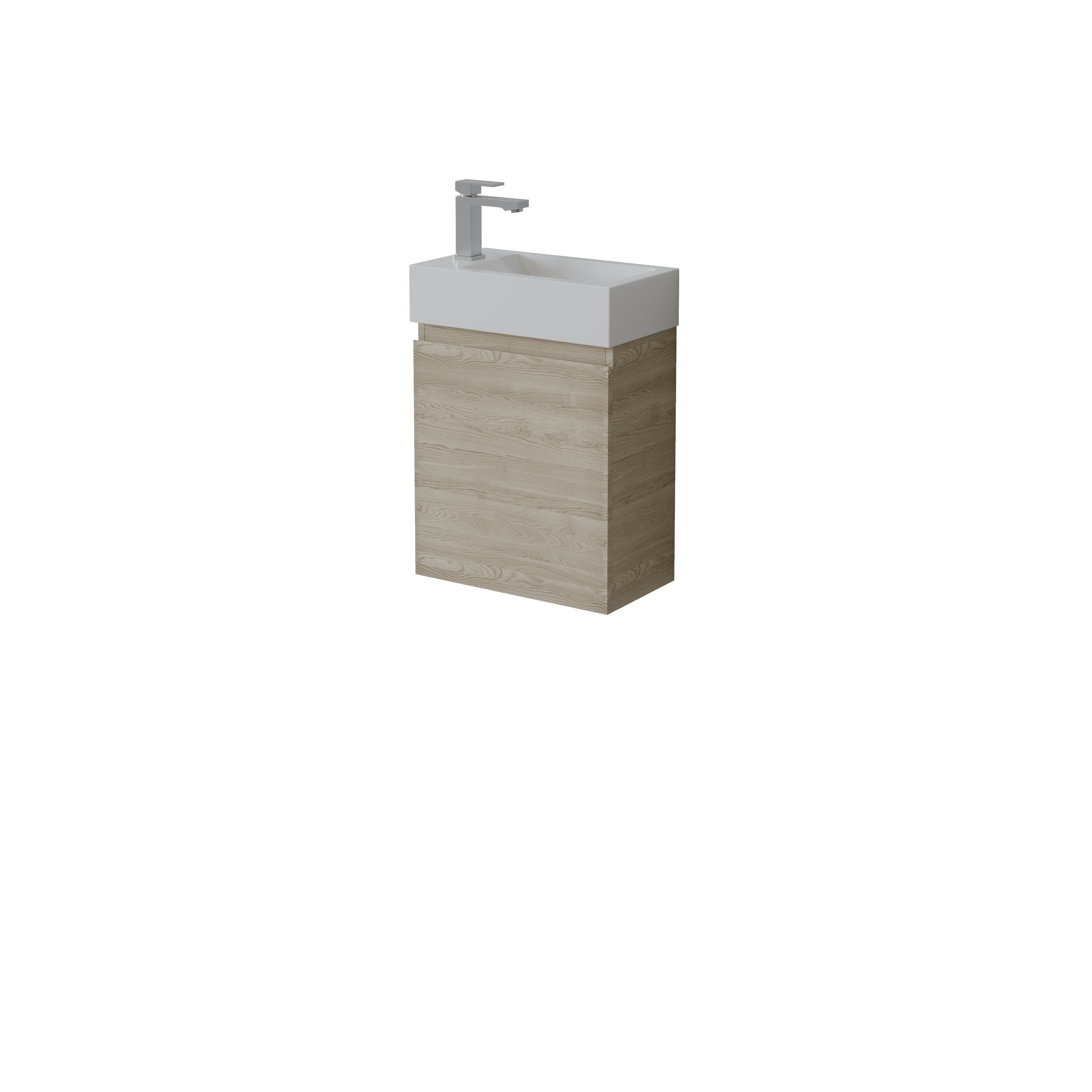 Nordic Ensuite Wall Hung Vanity 440*250*480mm