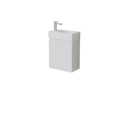 Nordic Ensuite Wall Hung Vanity 440*250*480mm