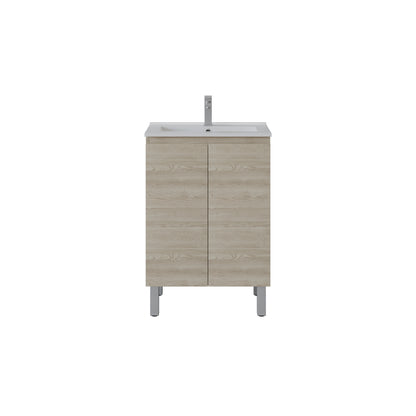 Slim Freestanding Vanity with Legs 600*360*860mm