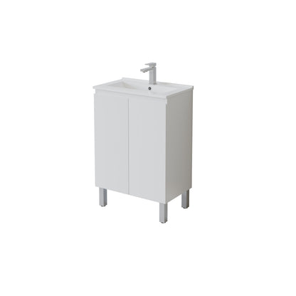 Slim Freestanding Vanity with Legs 600*360*860mm