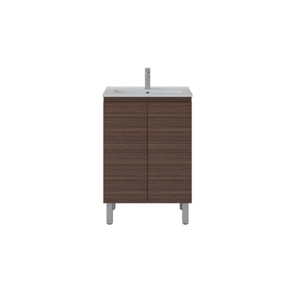 Slim Freestanding Vanity with Legs 600*360*860mm