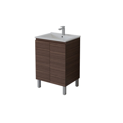 Bathroom Vanity White PVC Polyurethane 600*460*880mm