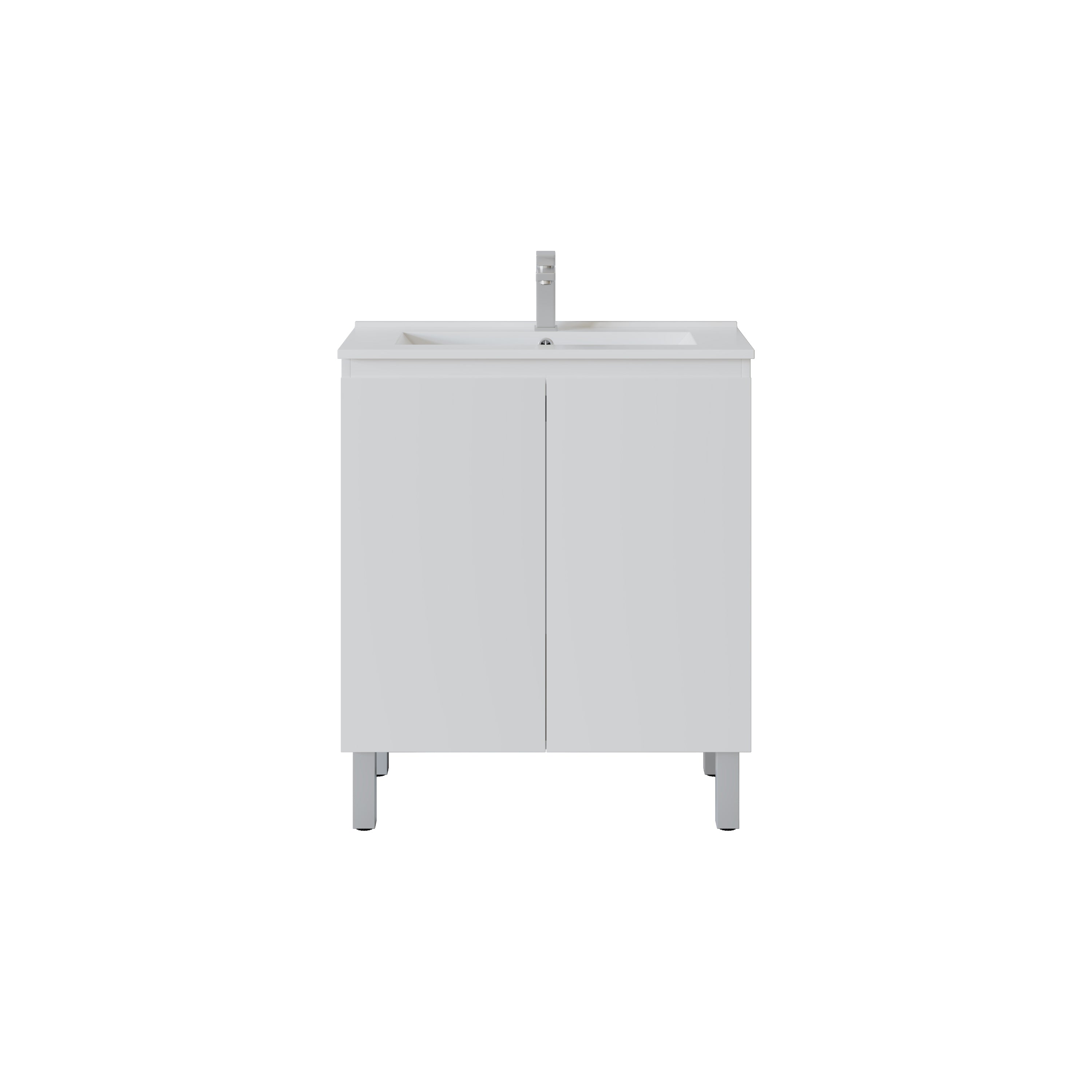 Slim Freestanding Vanity with Legs 600*360*860mm
