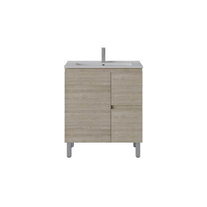 Slim Freestanding Vanity with Legs 750*360*860mm