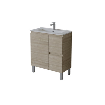 Slim Freestanding Vanity with Legs 750*360*860mm