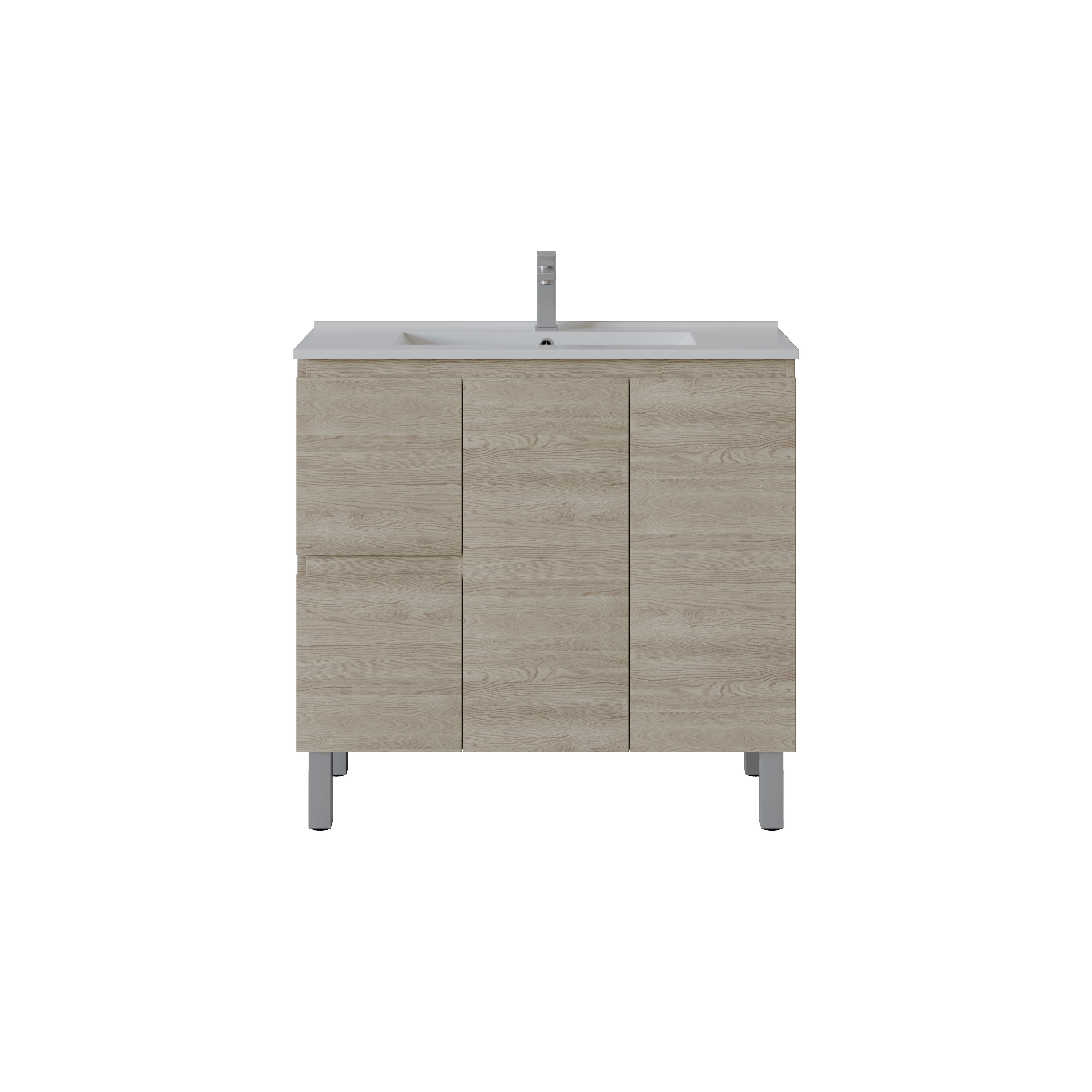 Slim Freestanding Vanity with Legs 900*360*860mm