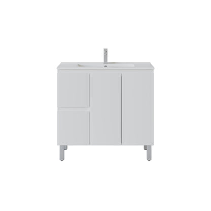 Slim Freestanding Vanity with Legs 900*360*860mm