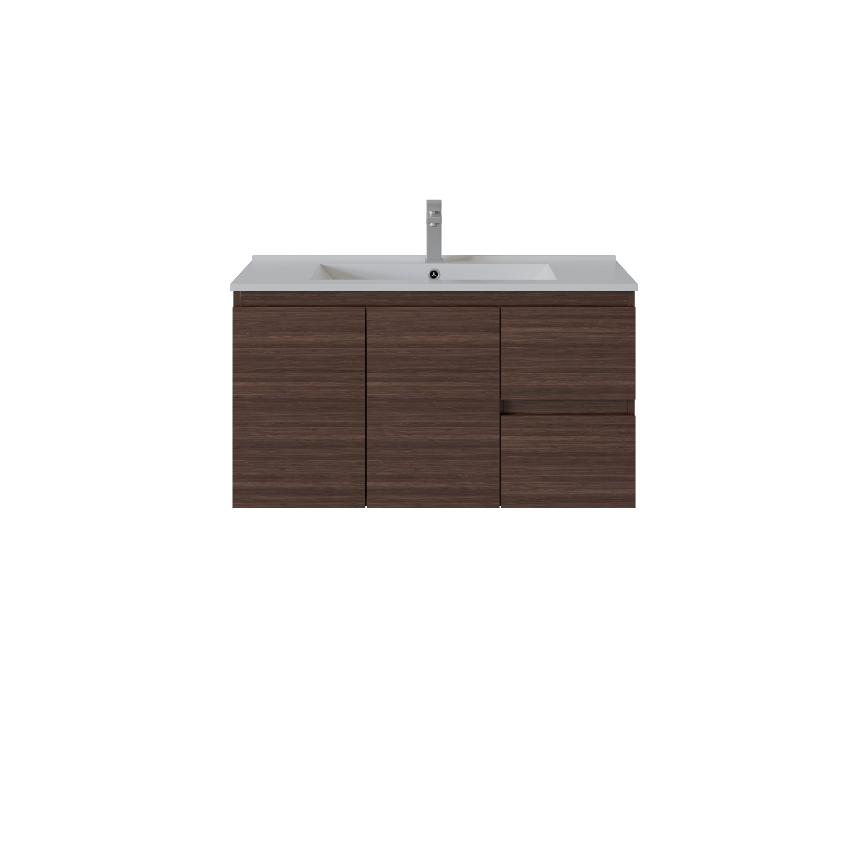 Bathroom Wall Hung Vanity 890*455*480mm