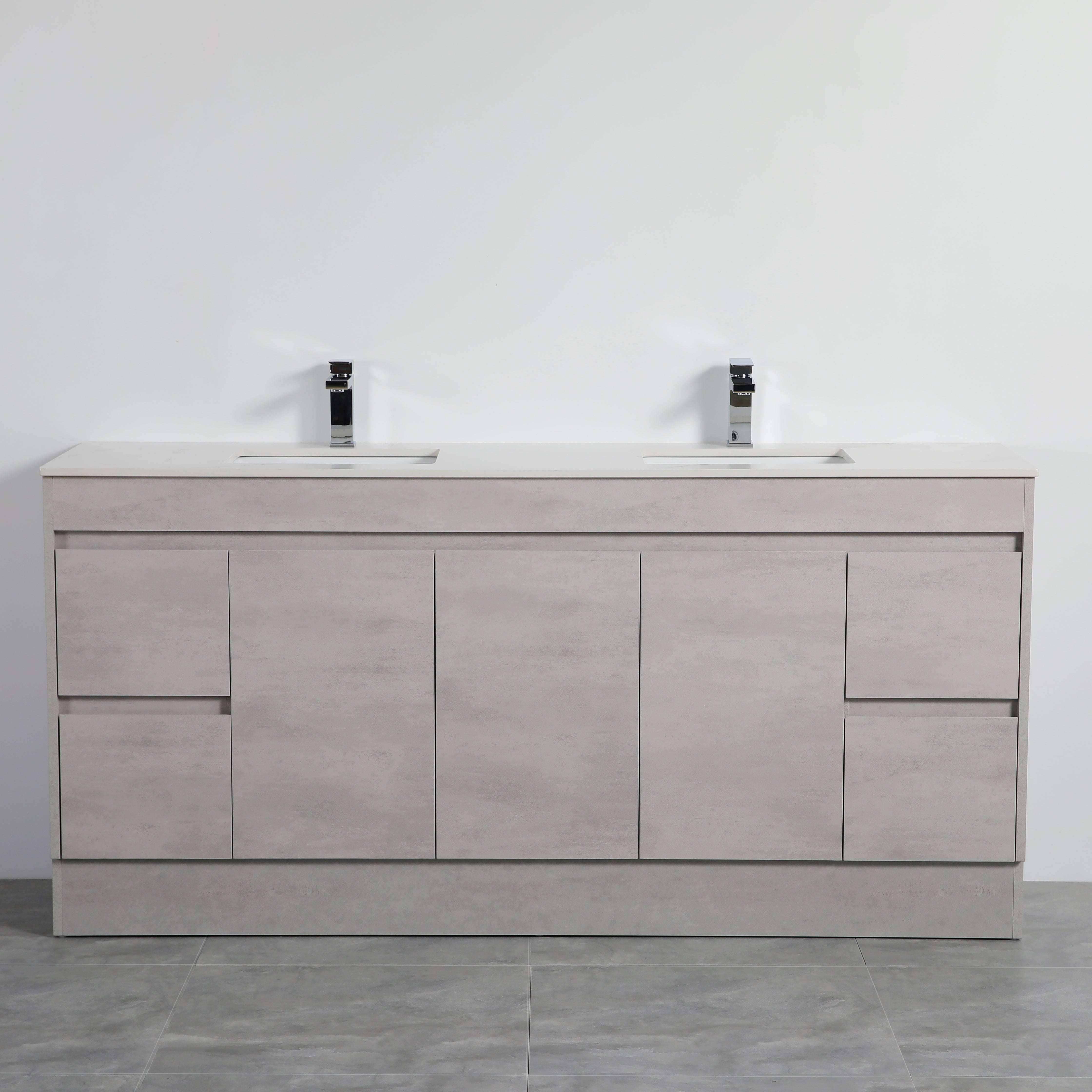 Bathroom Vanities with built-in kickboard 600-1790mm