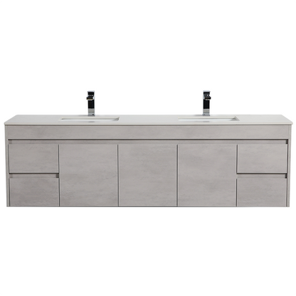 PVC Wall-Mounted Vanity Cabinet 600-1790mm