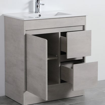 Bathroom Vanities with built-in kickboard 600-1790mm