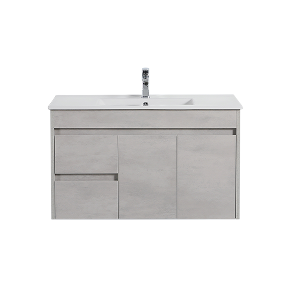 PVC Wall-Mounted Vanity Cabinet 600-1790mm