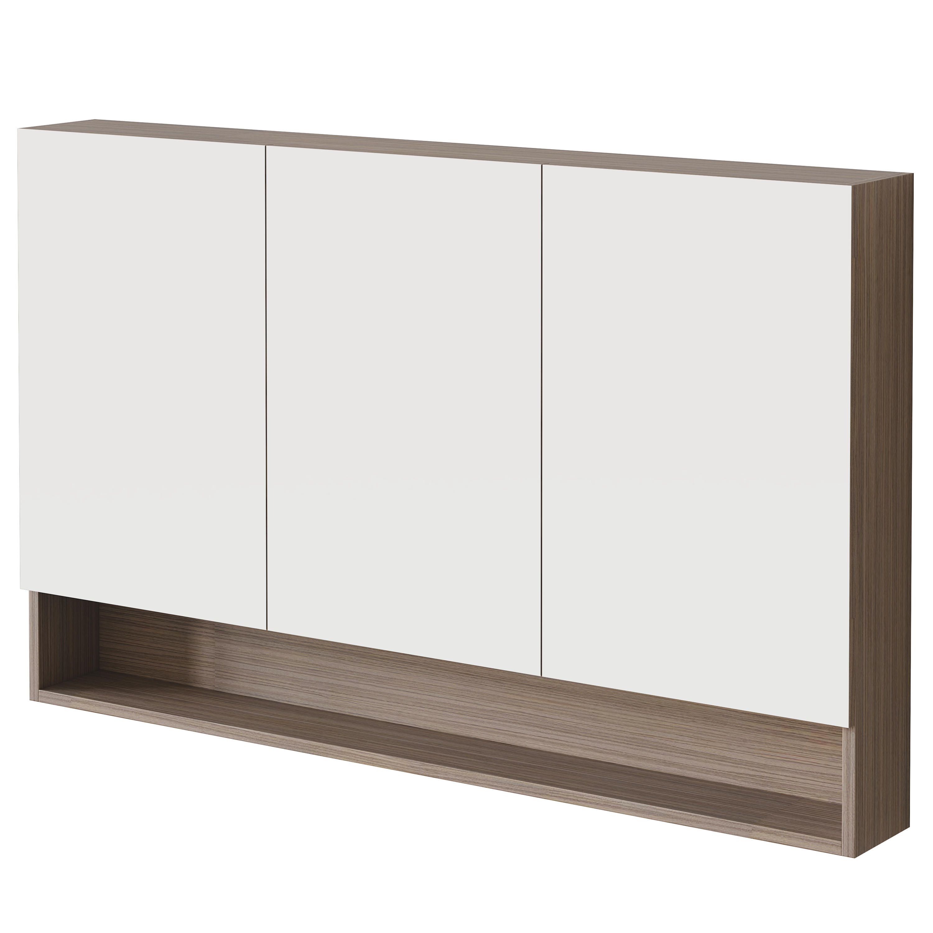 Stella Oak PVC Shaving Cabinet 600–1480mm