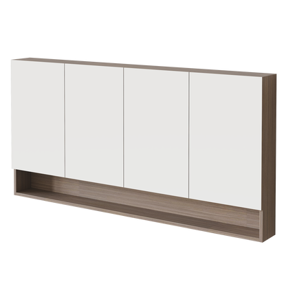 Stella Oak PVC Shaving Cabinet 600–1480mm