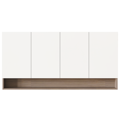 Stella Oak PVC Shaving Cabinet 600–1480mm