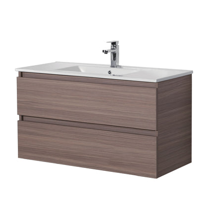 PVC Wall-Mounted Vanity Cabinet 600/750/900mm