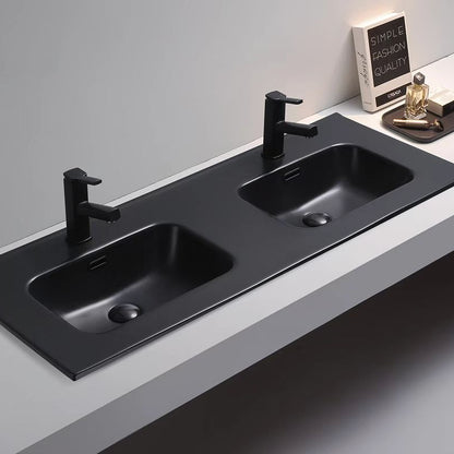 Vanity Top Matte Black Ceramic Top 600-1220mm