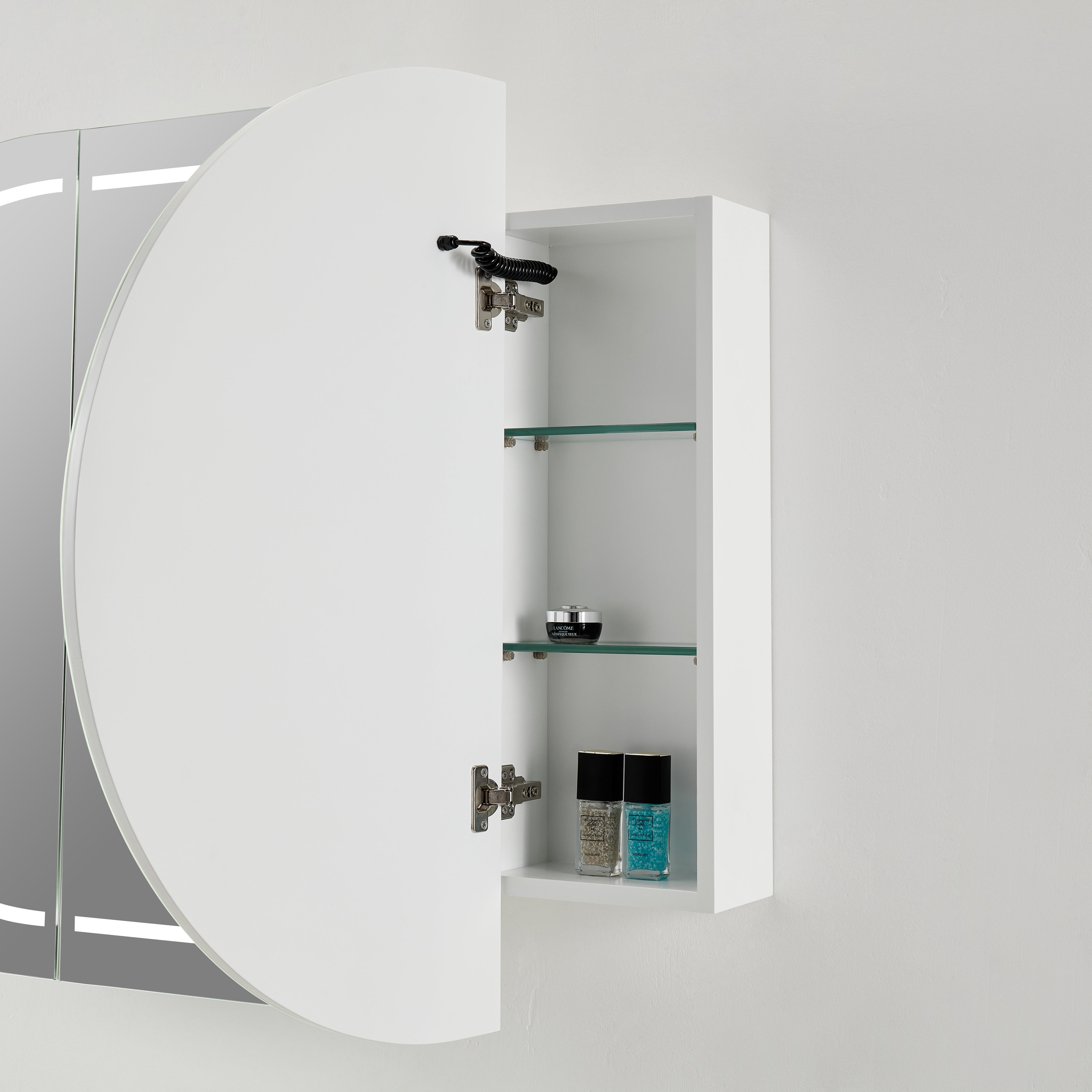 LED PVC Mirror Shaving Cabinet – Modern Bathroom Storage 1200/1500mm