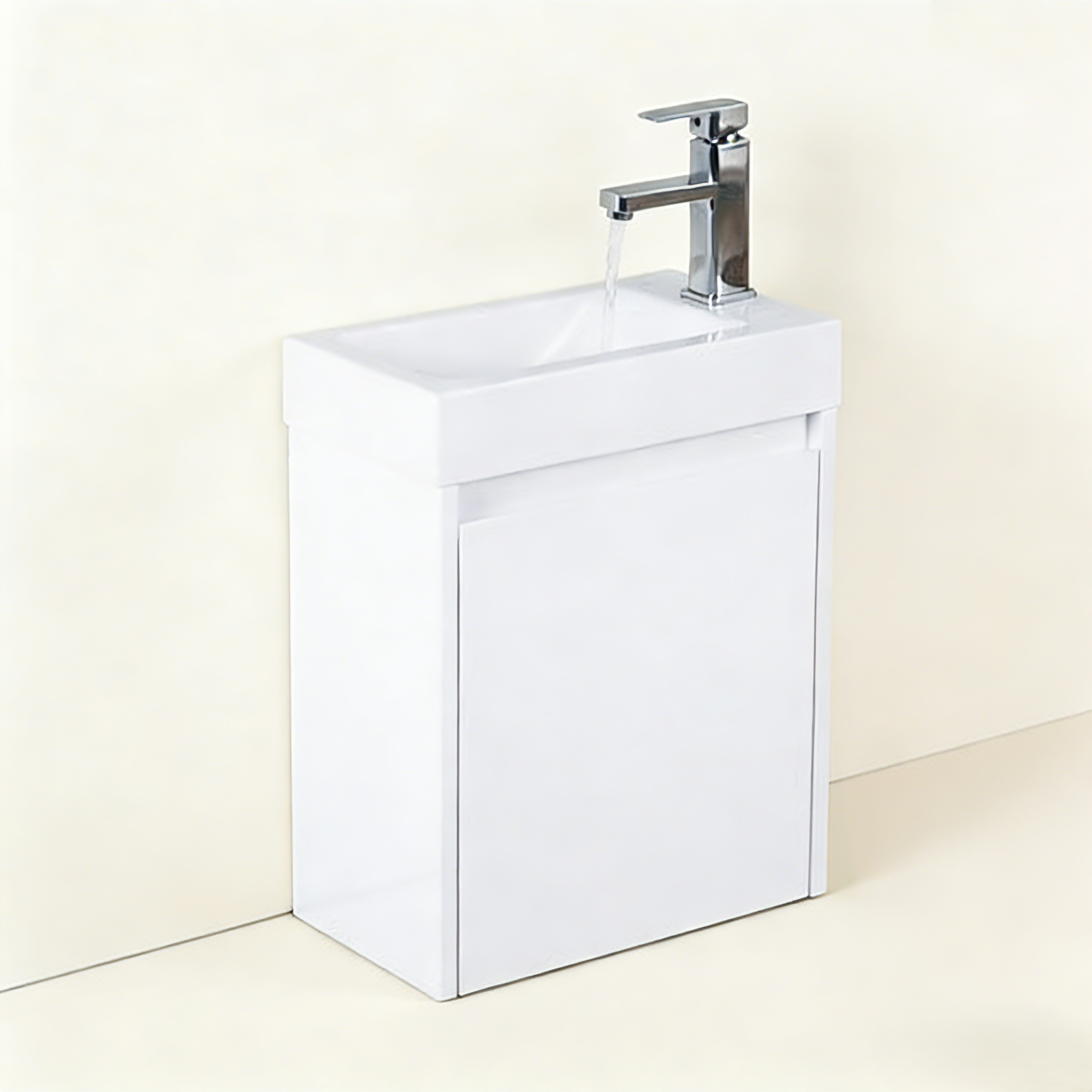 PVC Slimline Floating Vanity 450*250*530mm