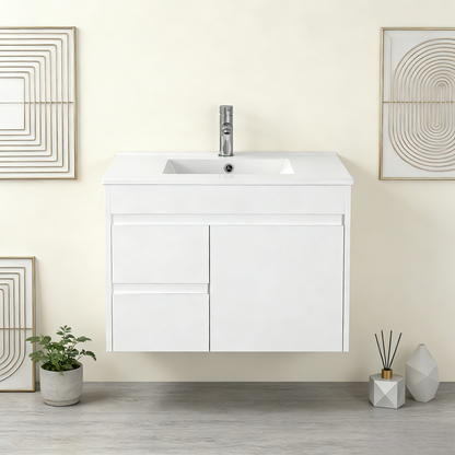 PVC Slimline Floating Vanity 600/750/900mm