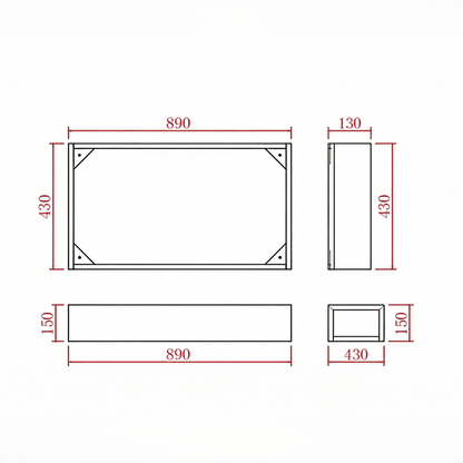 Kickboard For RIVA600-1500L