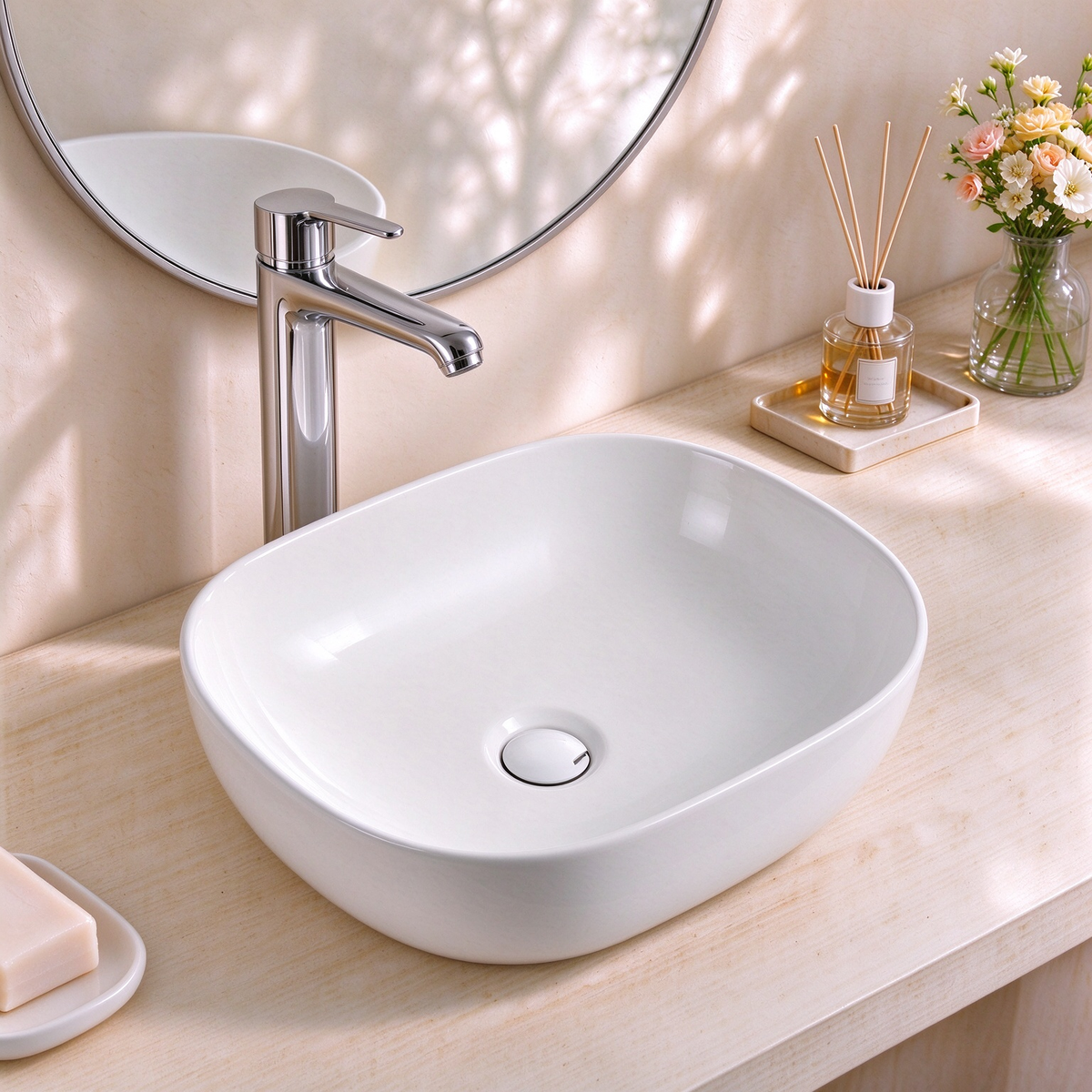 465*320*135mm Above Counter Basin