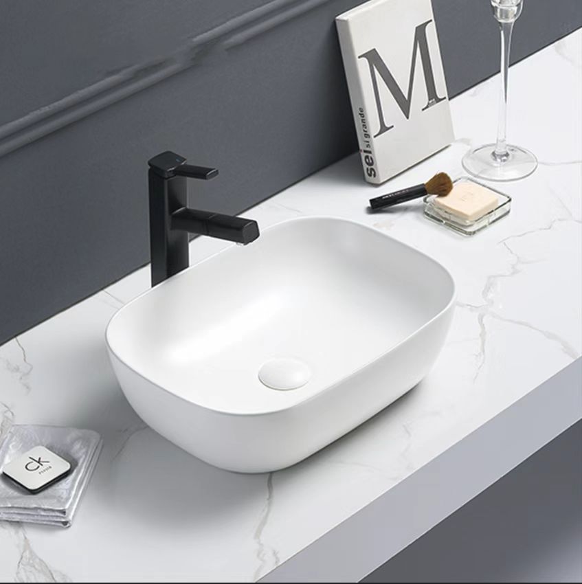 465*320*135mm Gloss White Basin LX4632