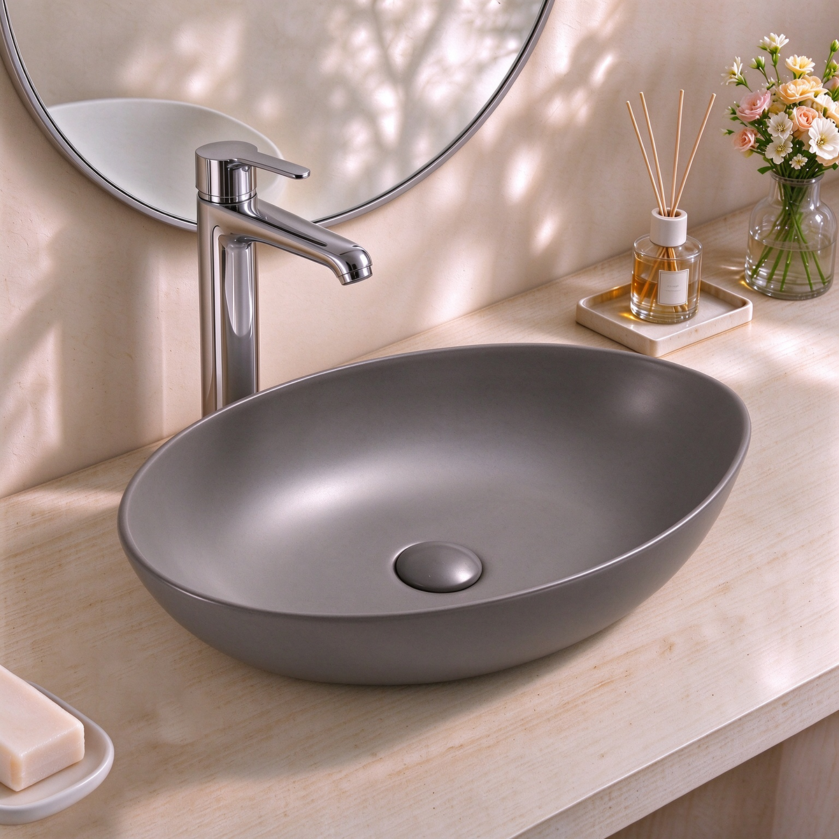 520*395*130mm Above Counter Basin