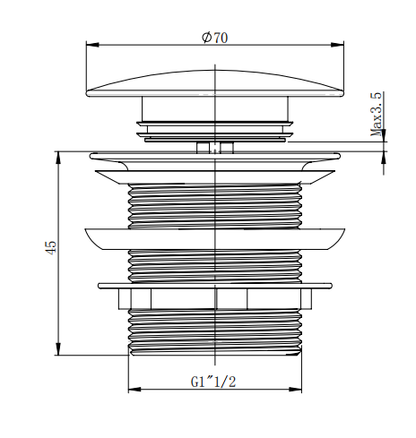 1500*750*690mm Matte White Freestanding Bathtub