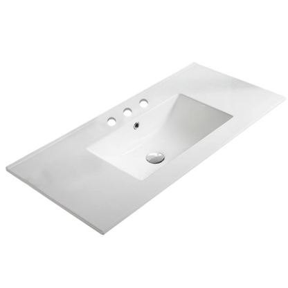 Vanity Ceramic Top with Undermount Basin 610-1510mm