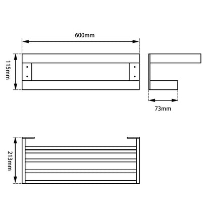 Towel Bar Durable 304 Stainless Steel