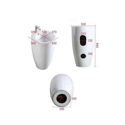 Pedestal Basin 550*515*850mm