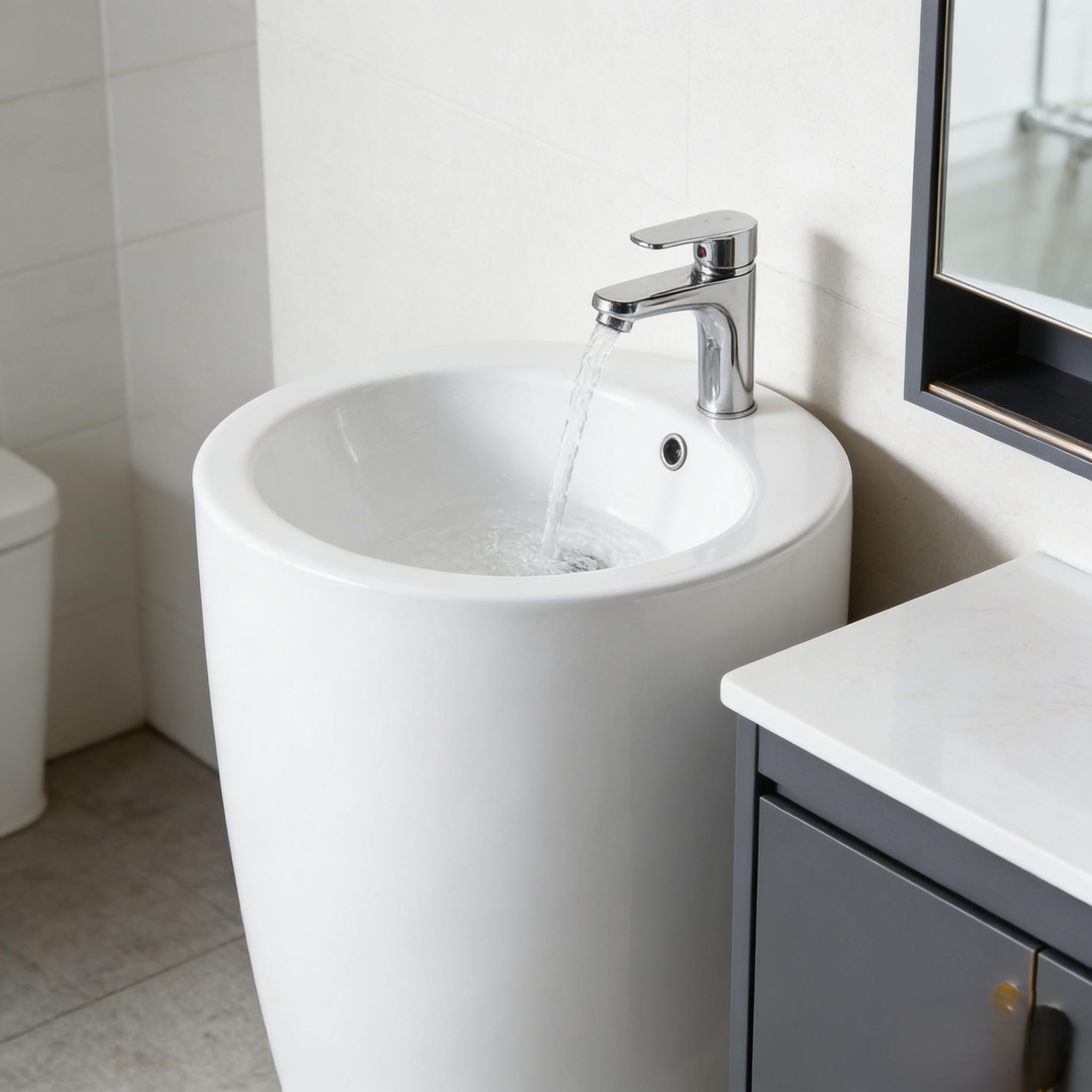 Pedestal Basin 550*515*850mm