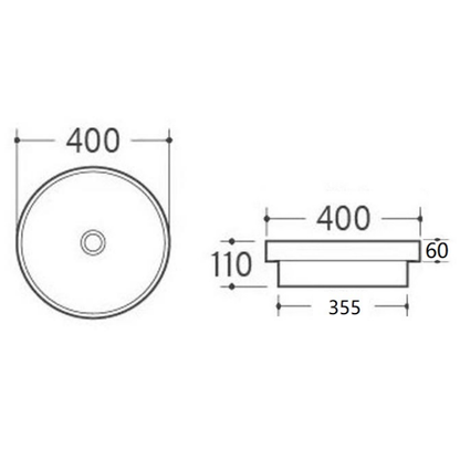 Insert Basin 400*400*110mm