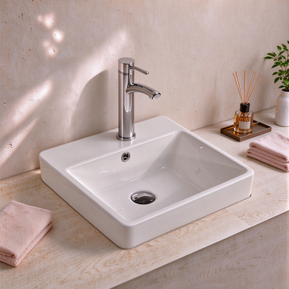 Insert Basin with tap hole 415*415*155mm