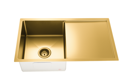 810×450×220mm Stainless Steel Kitchen Sink PKSS-810DR-MB/ GM/ BG