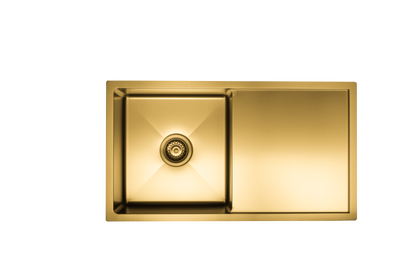 810×450×220mm Stainless Steel Kitchen Sink PKSS-810DR-MB/ GM/ BG