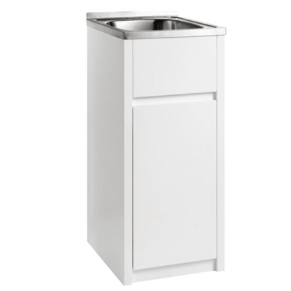 Stainless Laundry Sink with PVC cabinet 385-597mm PPLT390 /455 /600