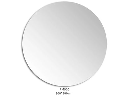 Luna Pencil Edge Round Mirrors 500-900mm PM500/600/700/800/900