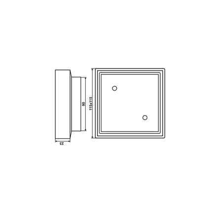 Tile Insert Floor Waste Shower Grate