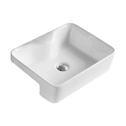 Semi Recess Basin 480*370*130mm